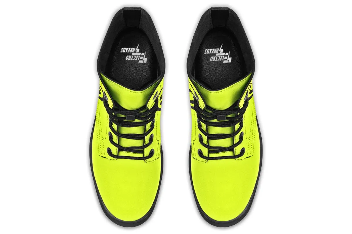 2025 Smile Logo Combat Boots