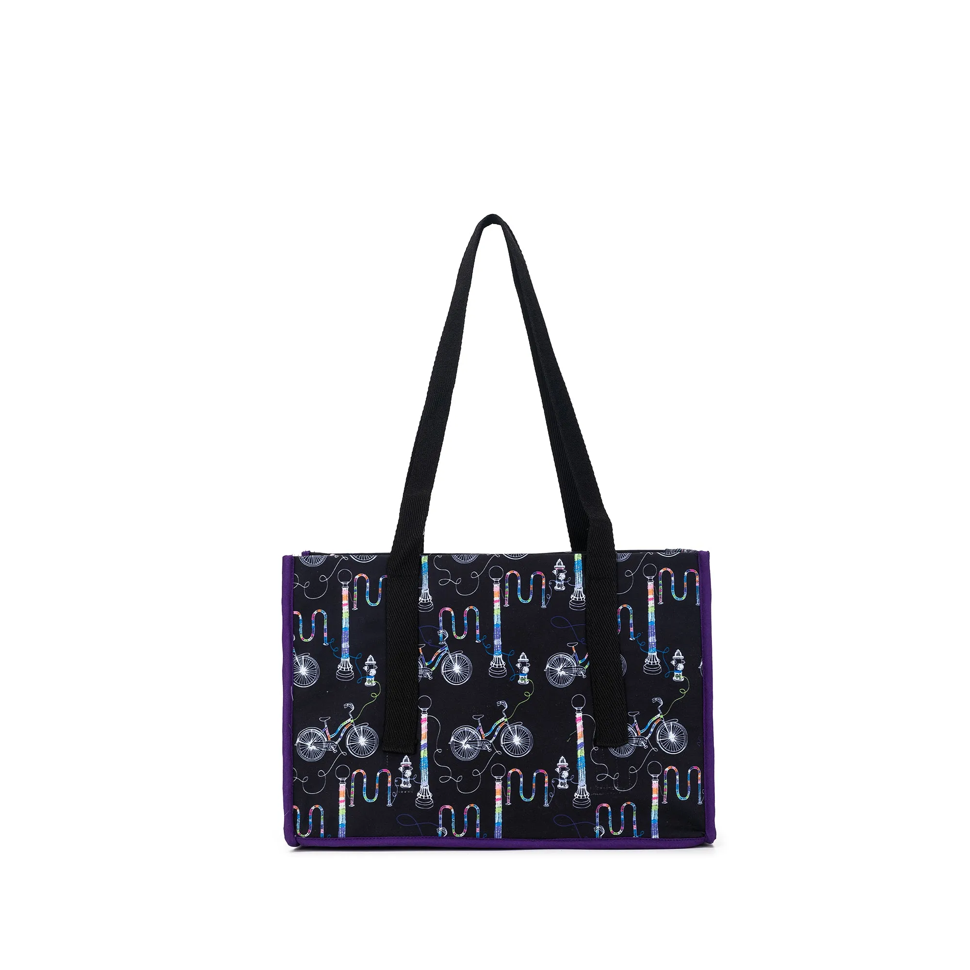 Chicken Boots x della Q Project Bag | Yarn Bombing
