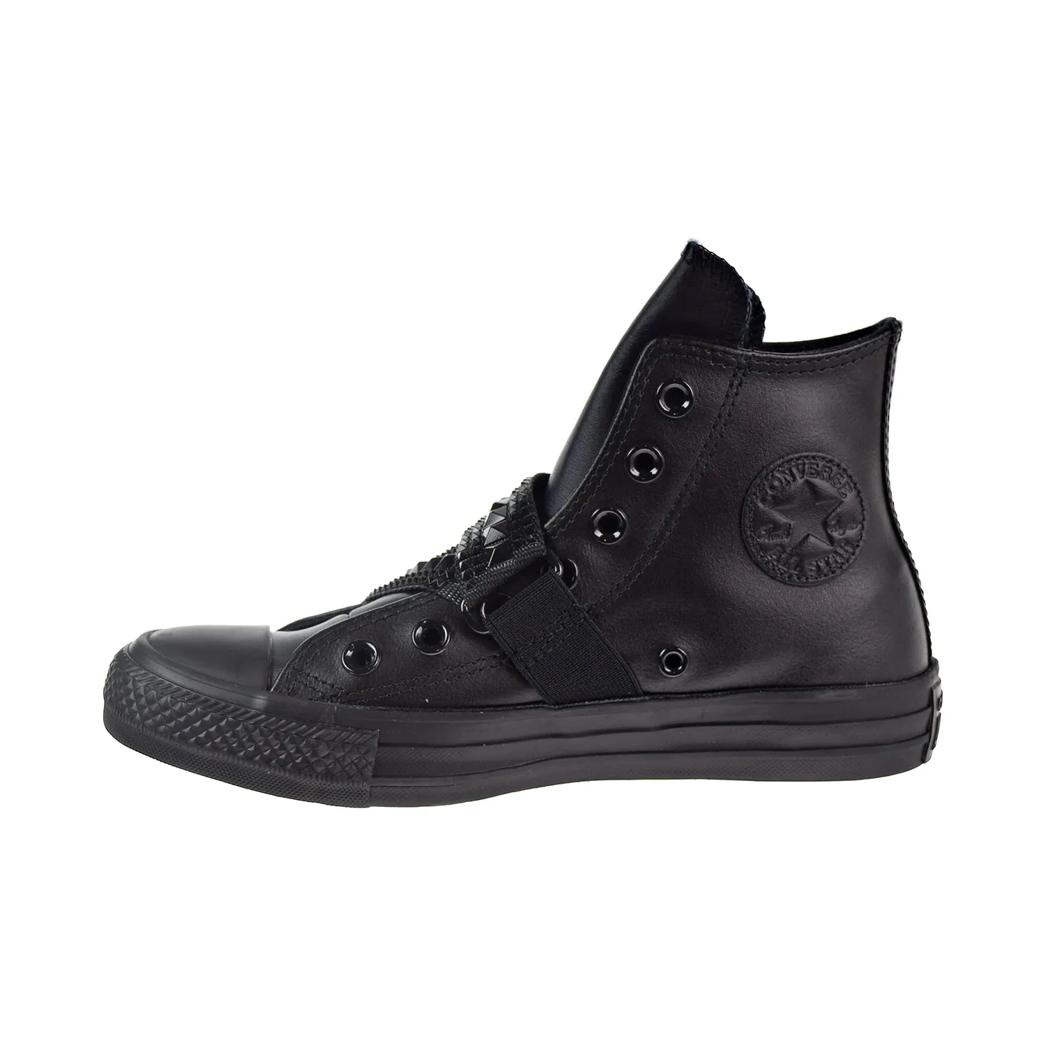 Converse Chuck Taylor All Star Punk Strap Hi Women's Shoes Black