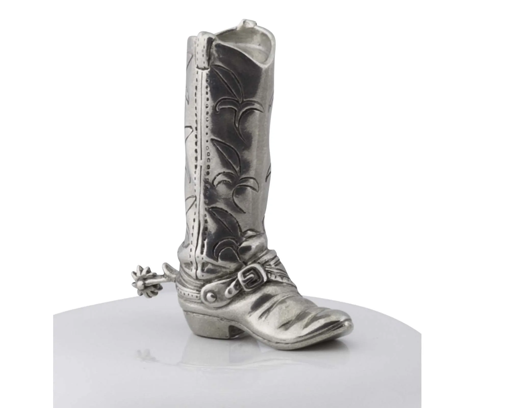 Cowboy Boot Stoneware Canister- Tall