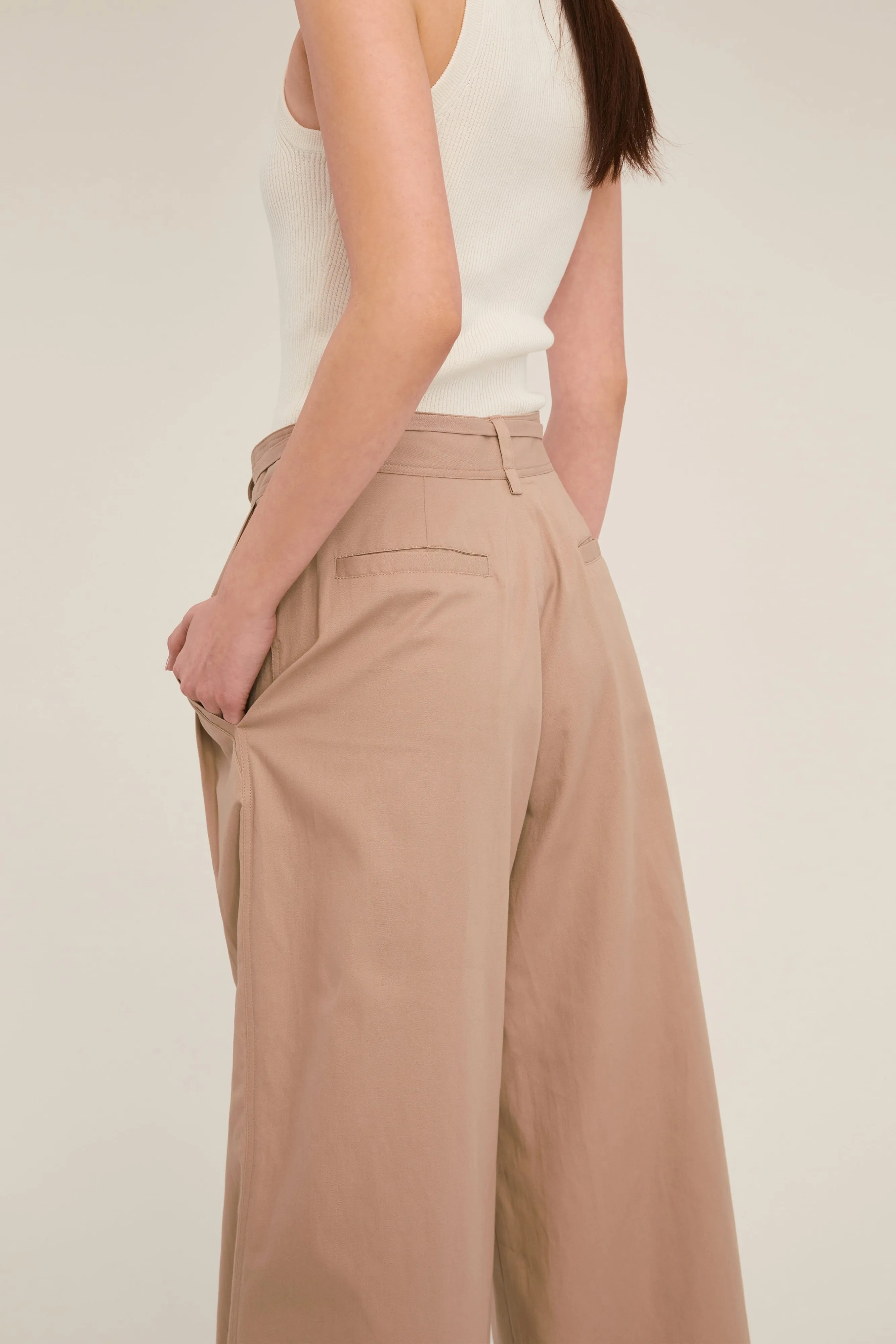 Devin Wide Leg Chino Pant