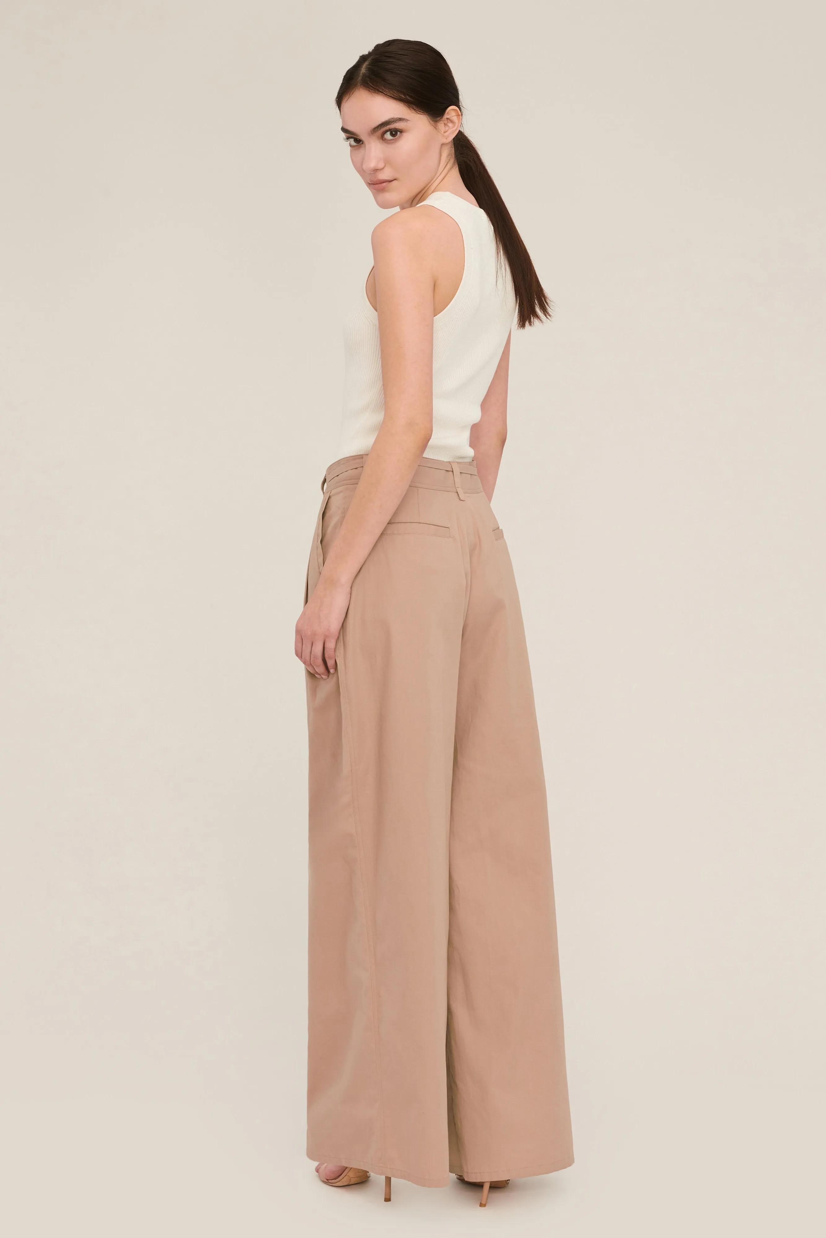 Devin Wide Leg Chino Pant