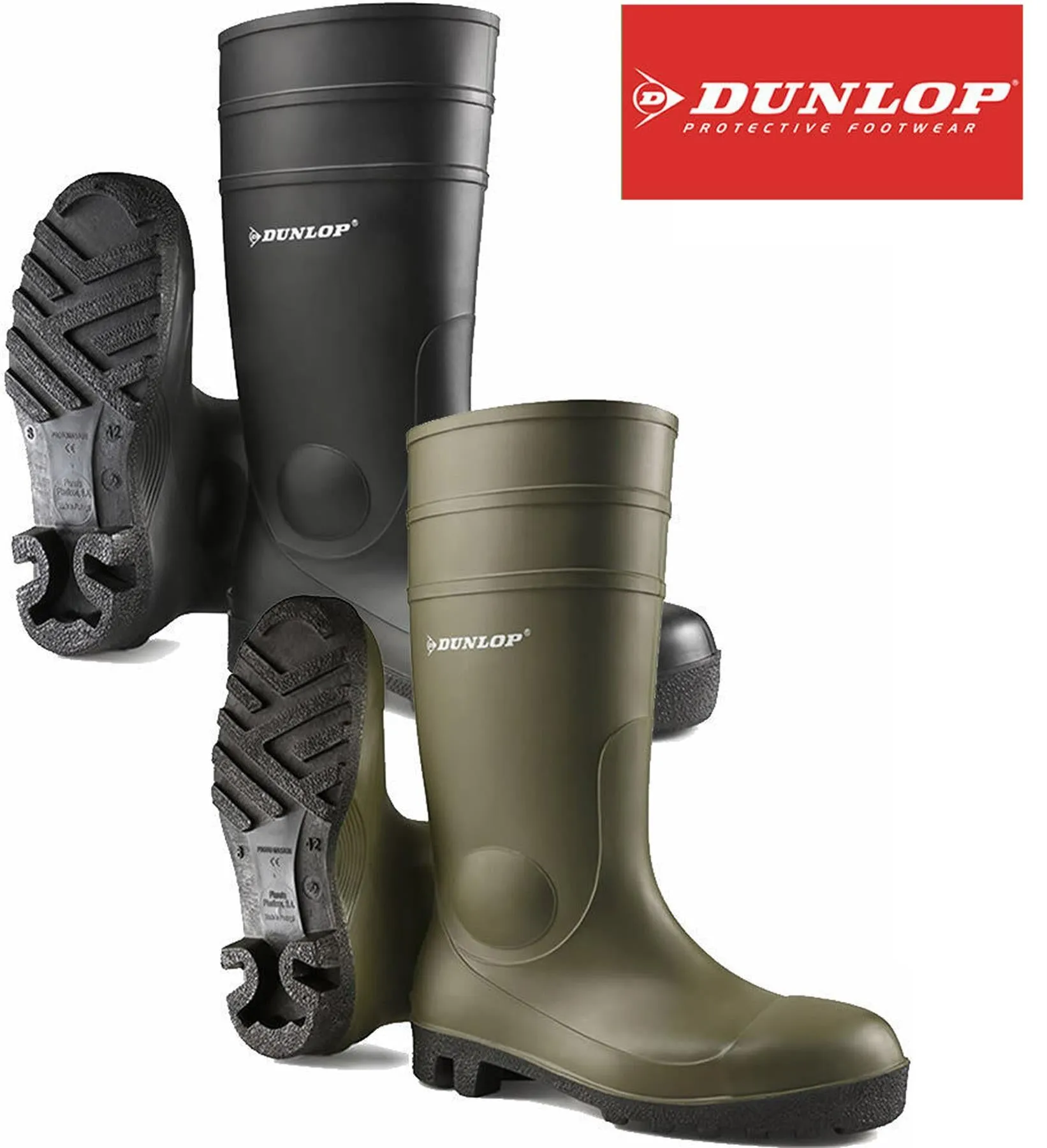 Dunlop Protomastor 142PP Safety S5 Waterproof Steel Toecap Wellington Boots
