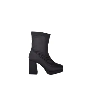 Heeled Platform Half Boot