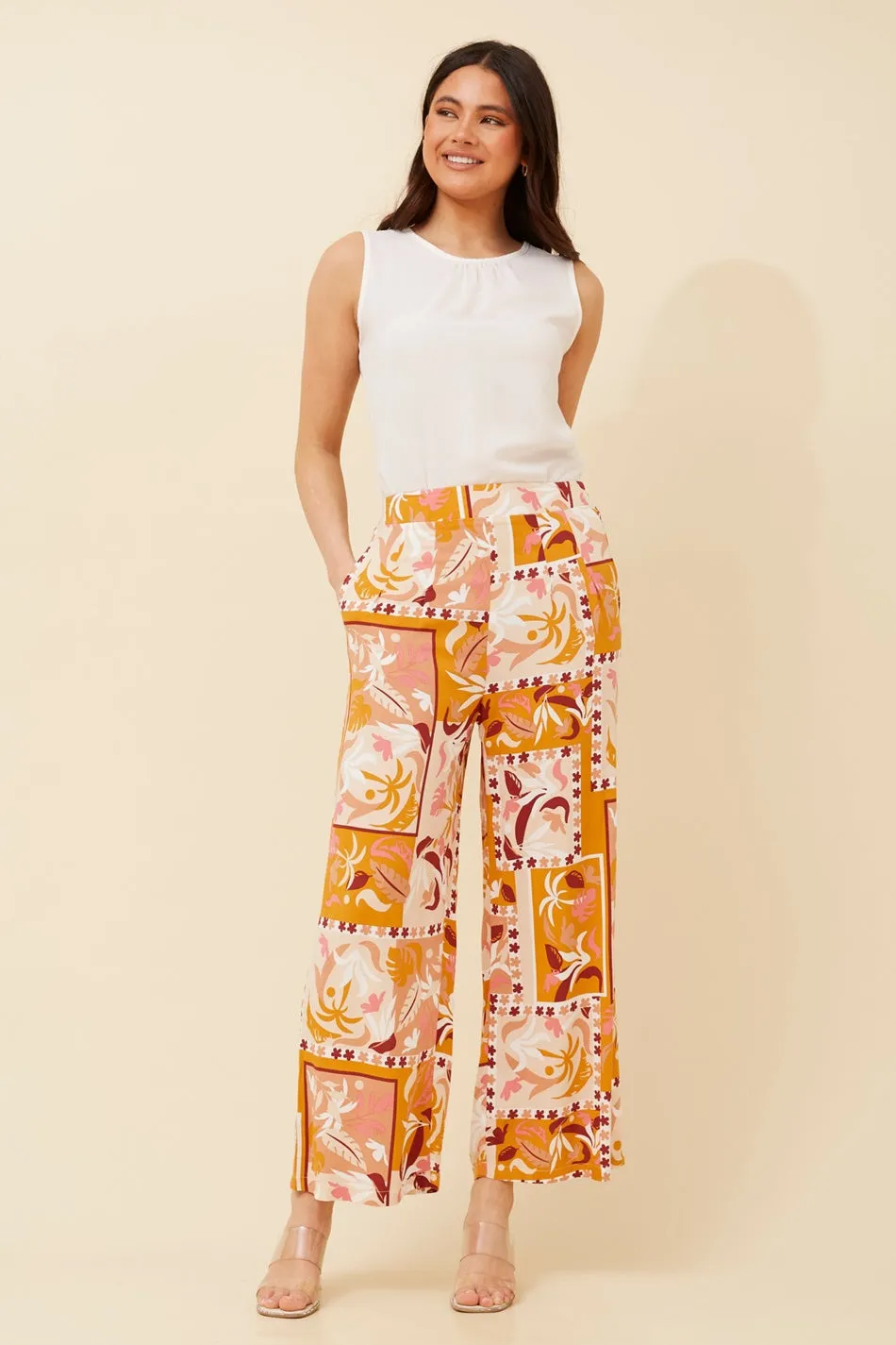 LOXANA STRAIGHT LEG PANTS