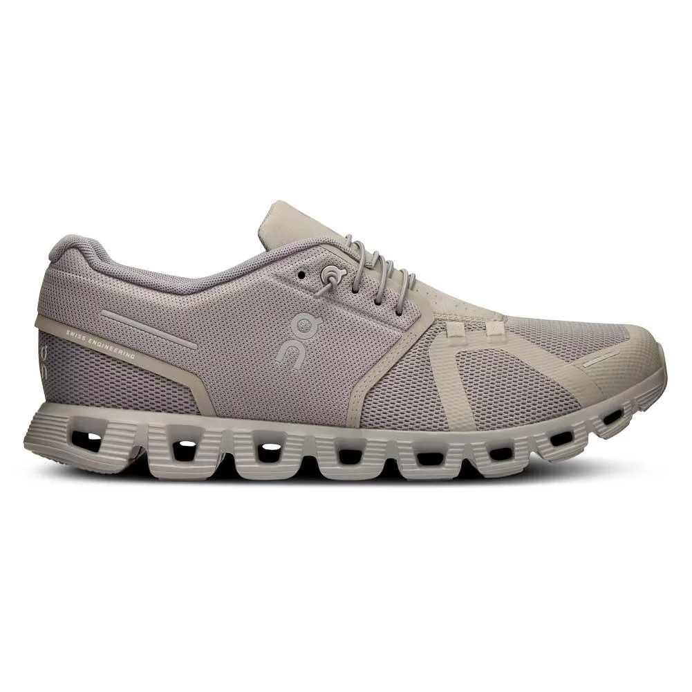 Men`s Cloud 5 Running Shoes Fog and Alloy