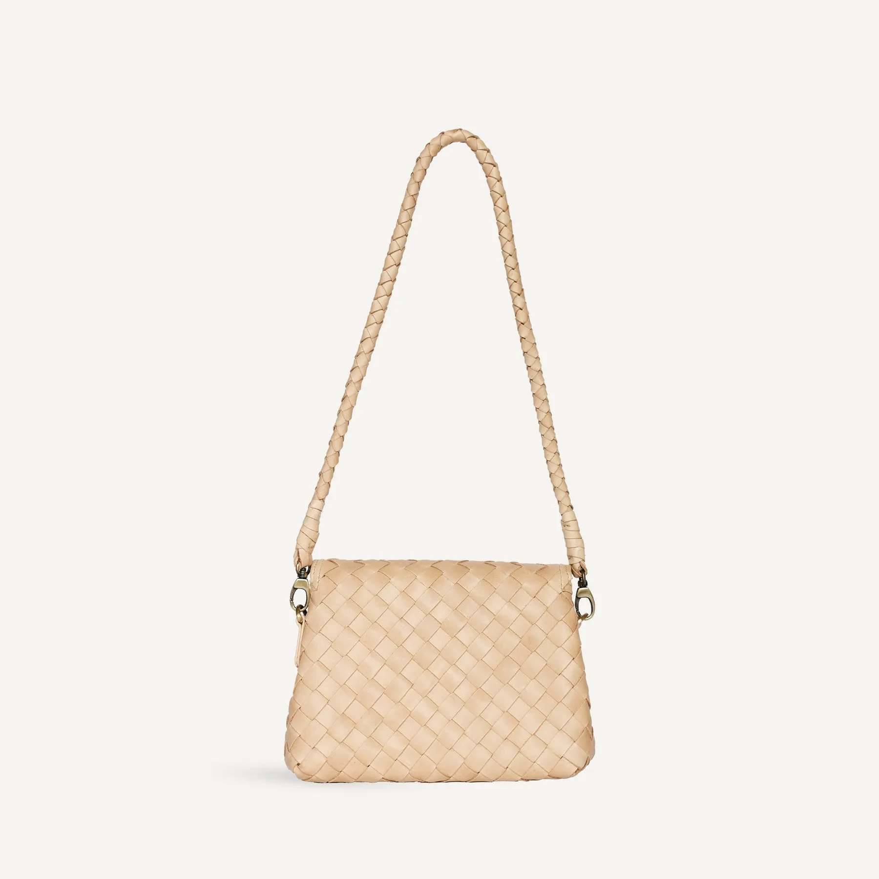 Mini Madeleine Handbag in Caramel