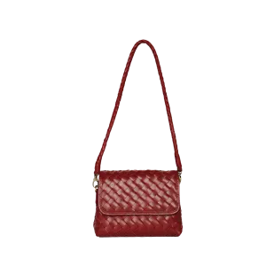 Mini Madeleine Handbag in Rouge