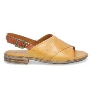 Miz Mooz Dorothy Backstrap Sandal - IB23213 - Almond/Brandy