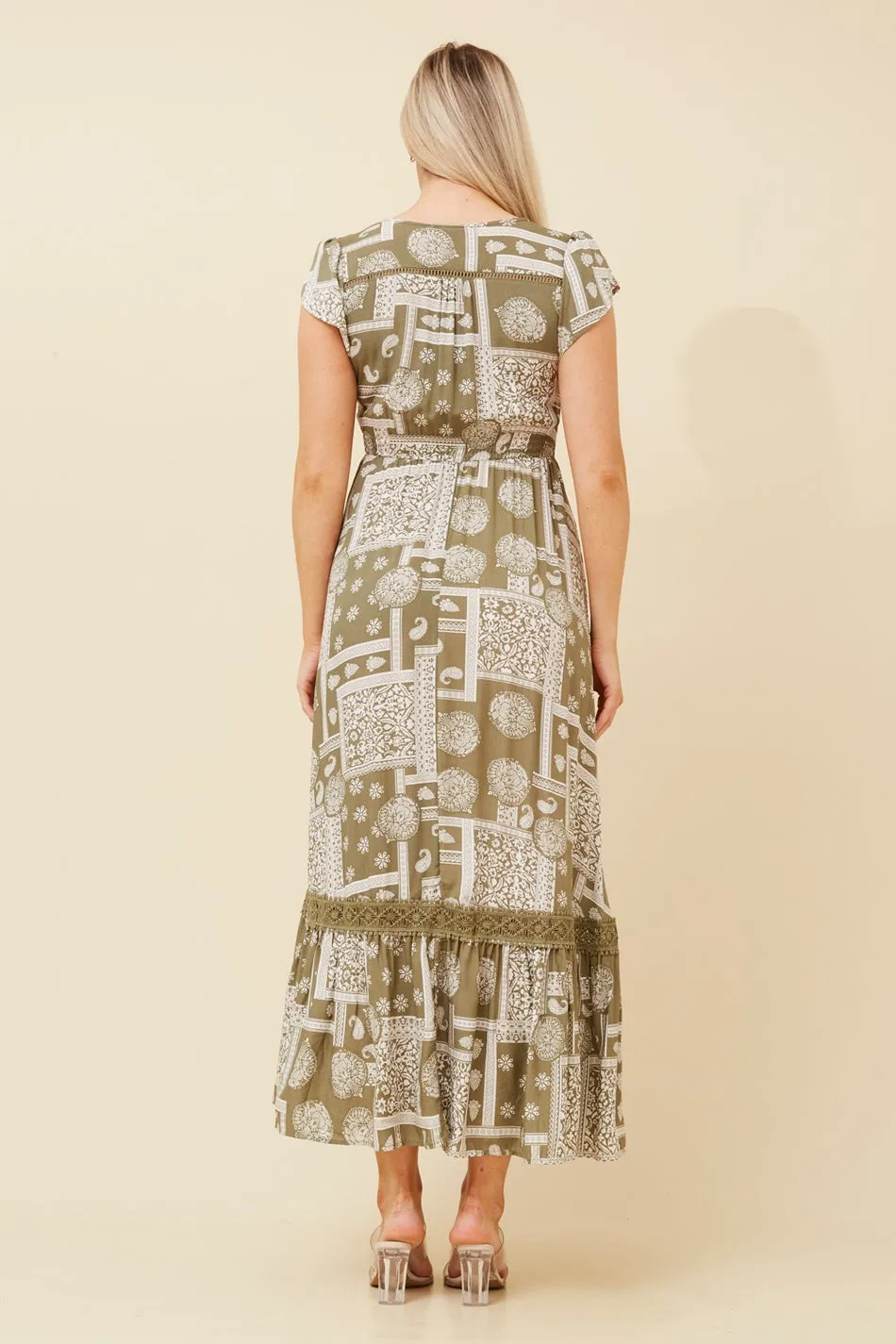 MOROCCO PATHWORK PRINT DRESS