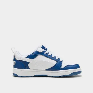 Puma Youth Rebound V6 Lo Jr Sneaker Blue/white _ 183444 _ Blue
