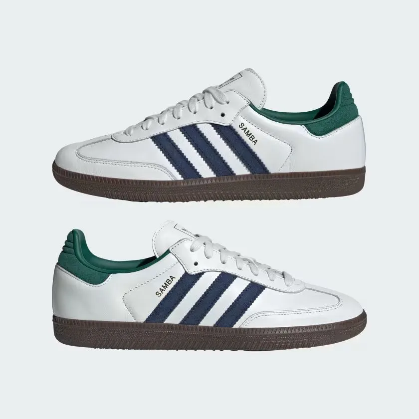 Scarpe Samba OG Black White/Collegiate Green/Active Green