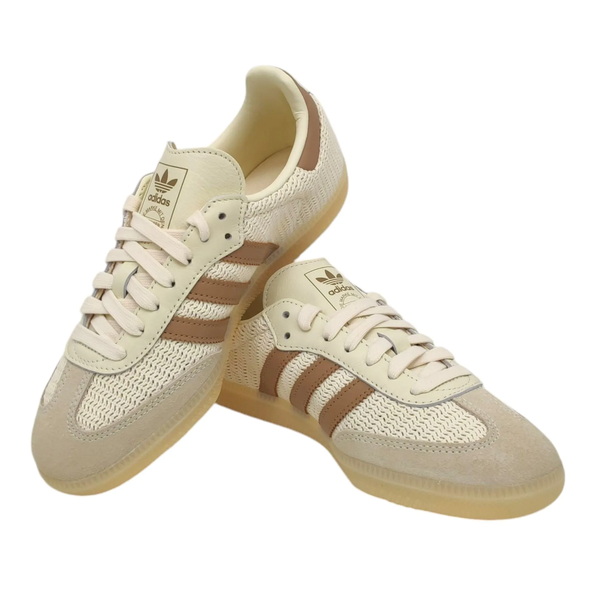 Scarpe Samba OG Donna Cream White/Cardboard/Crystal Sand