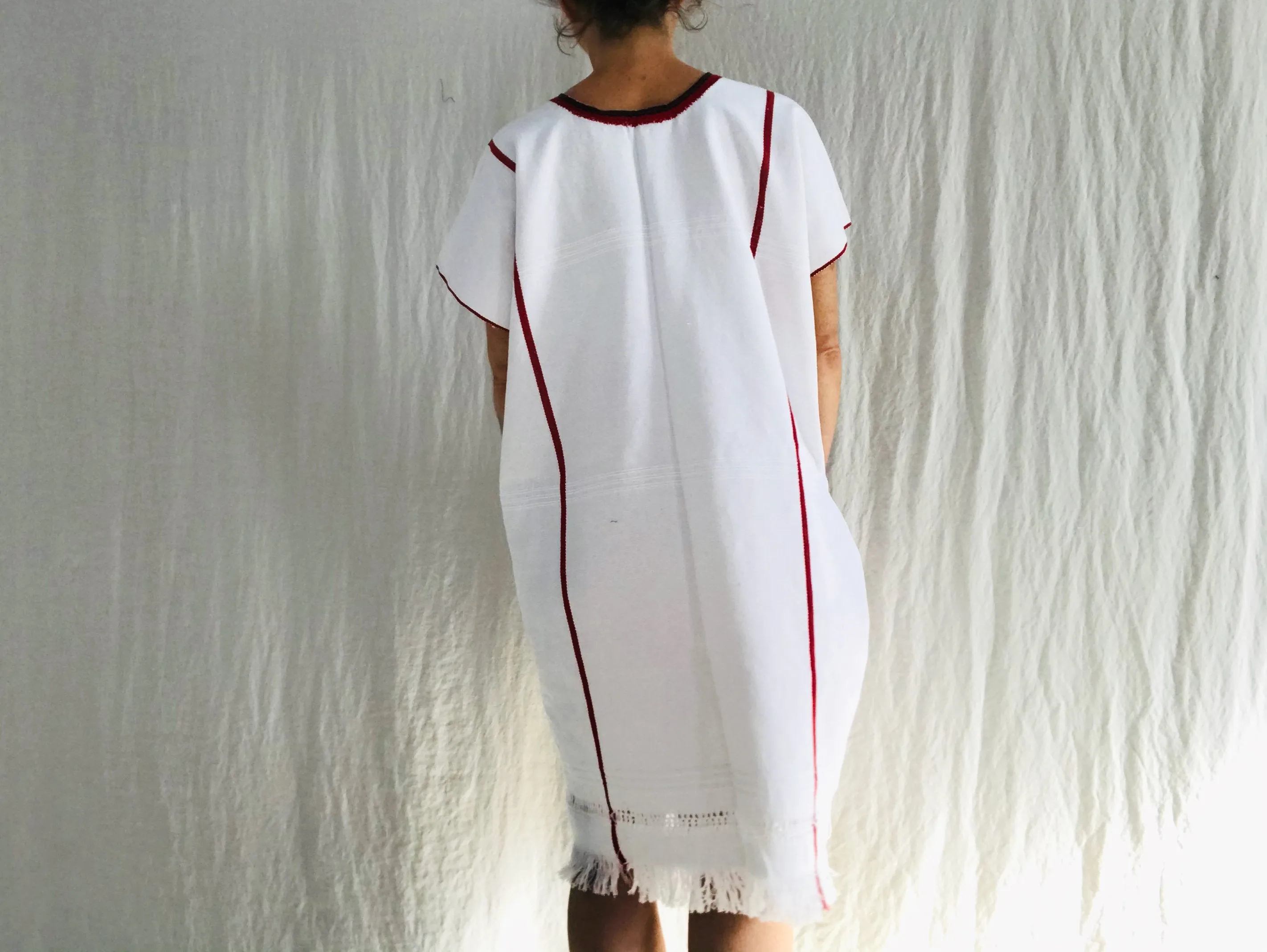 Sierra Mixe Huipil. Oaxaca, Mexico. Hand Woven