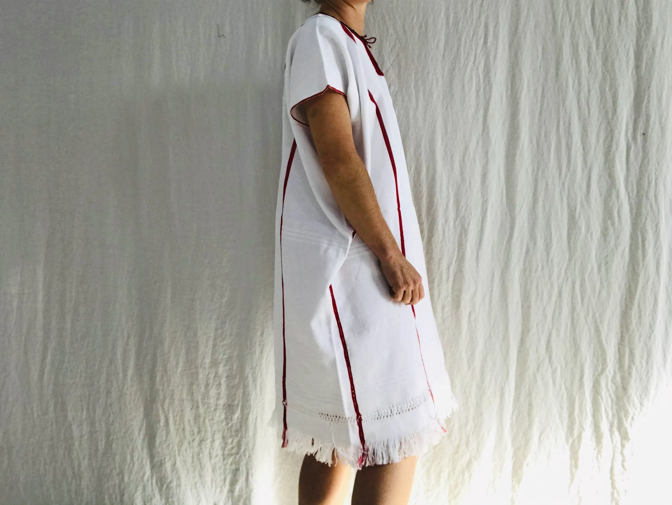 Sierra Mixe Huipil. Oaxaca, Mexico. Hand Woven