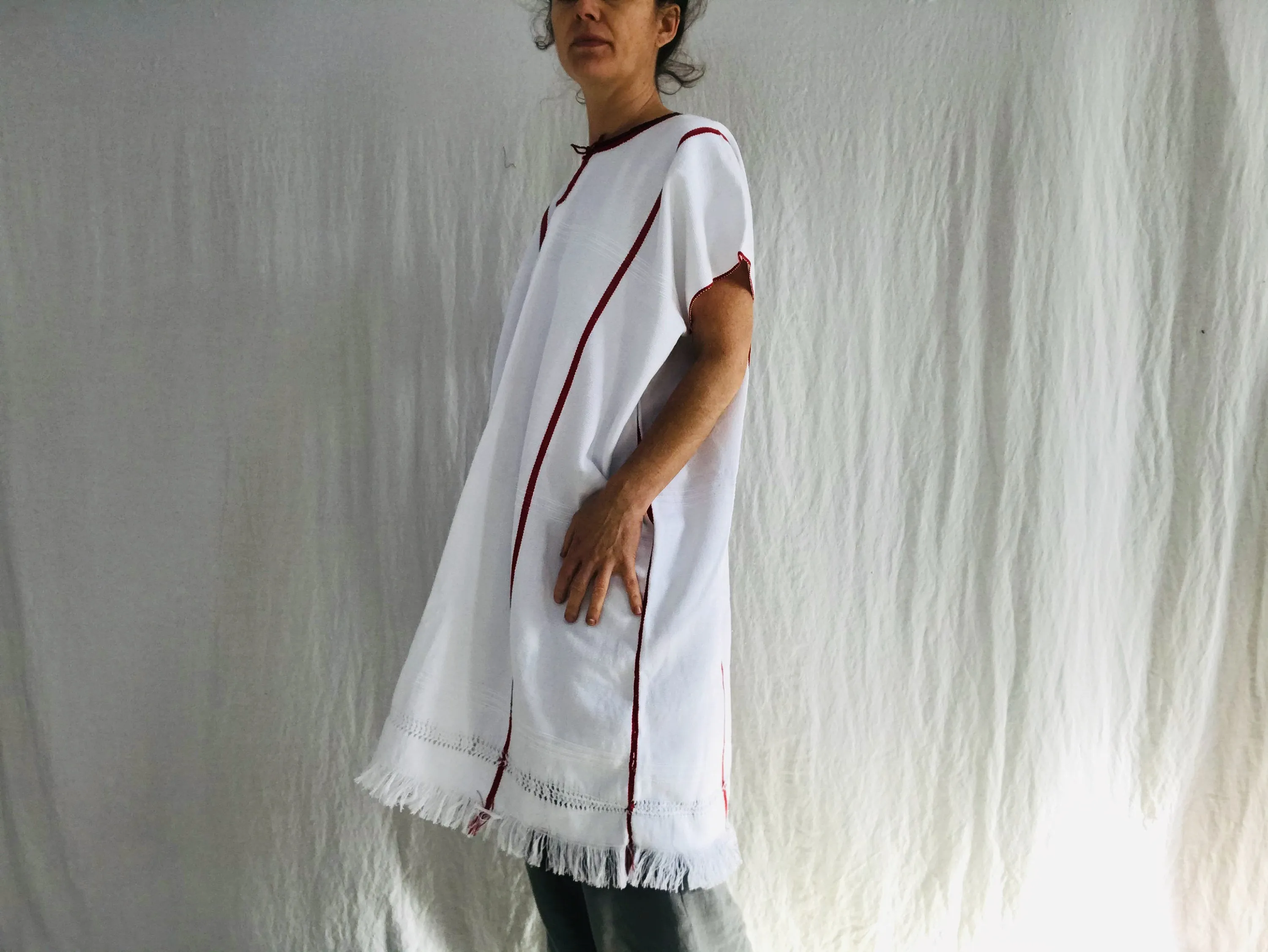 Sierra Mixe Huipil. Oaxaca, Mexico. Hand Woven