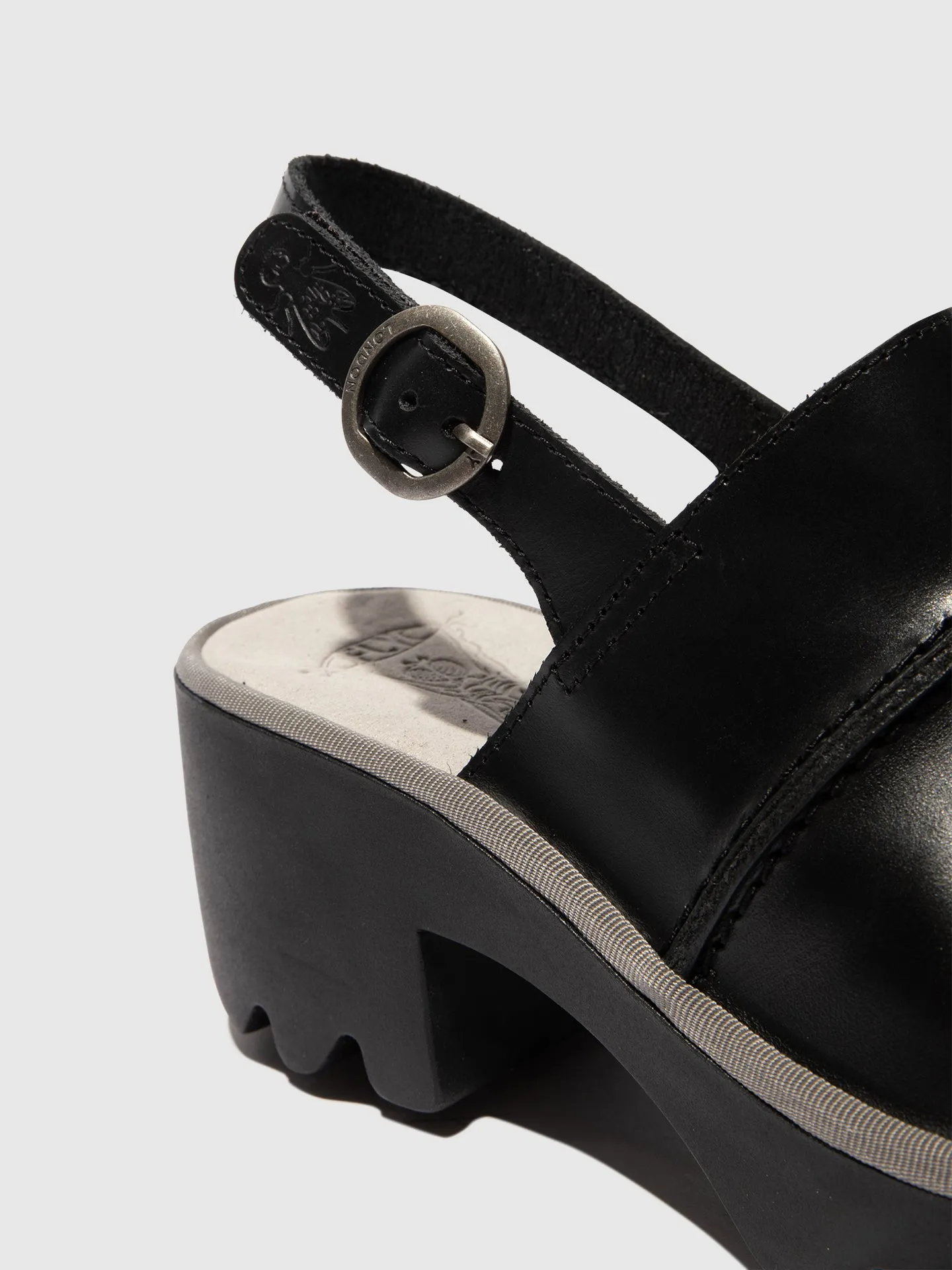 Sling-Back Sandals TUPI495FLY BLACK