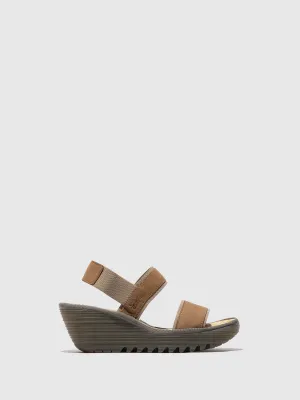 Sling-Back Sandals YACO416FLY SAND