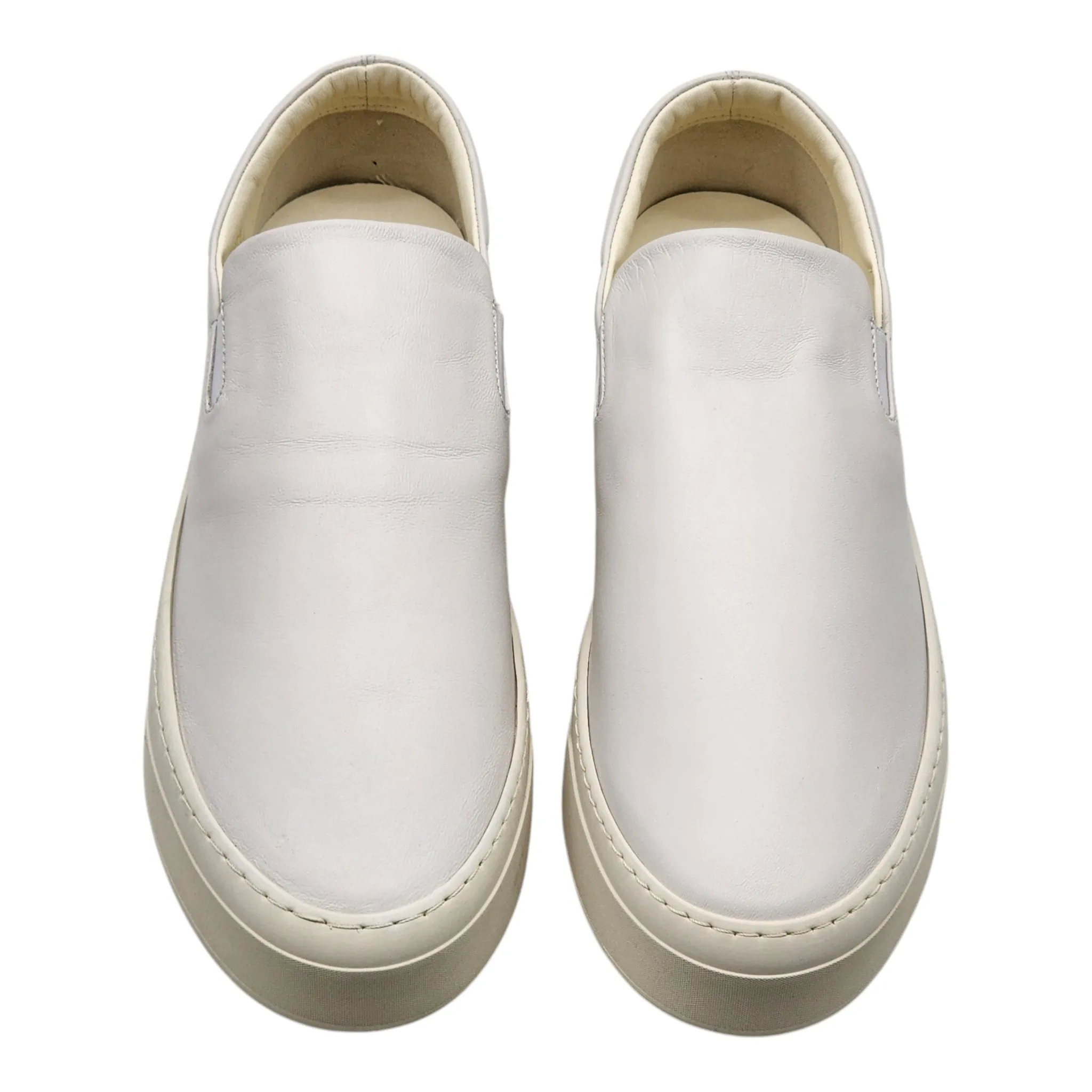 The Row Dean Slip-On Sneakers - Leather - White 43