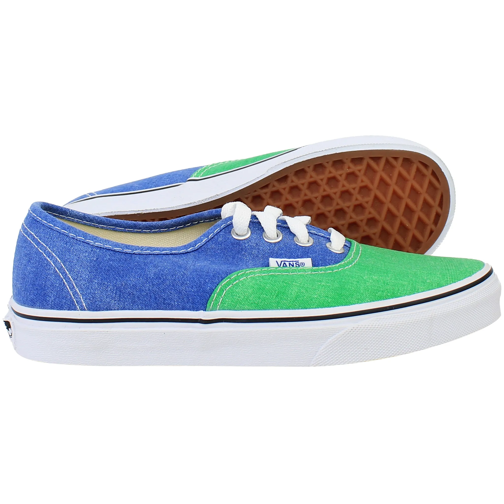 Vans OTW 2 Tone Mens Green/Blue Plimsolls