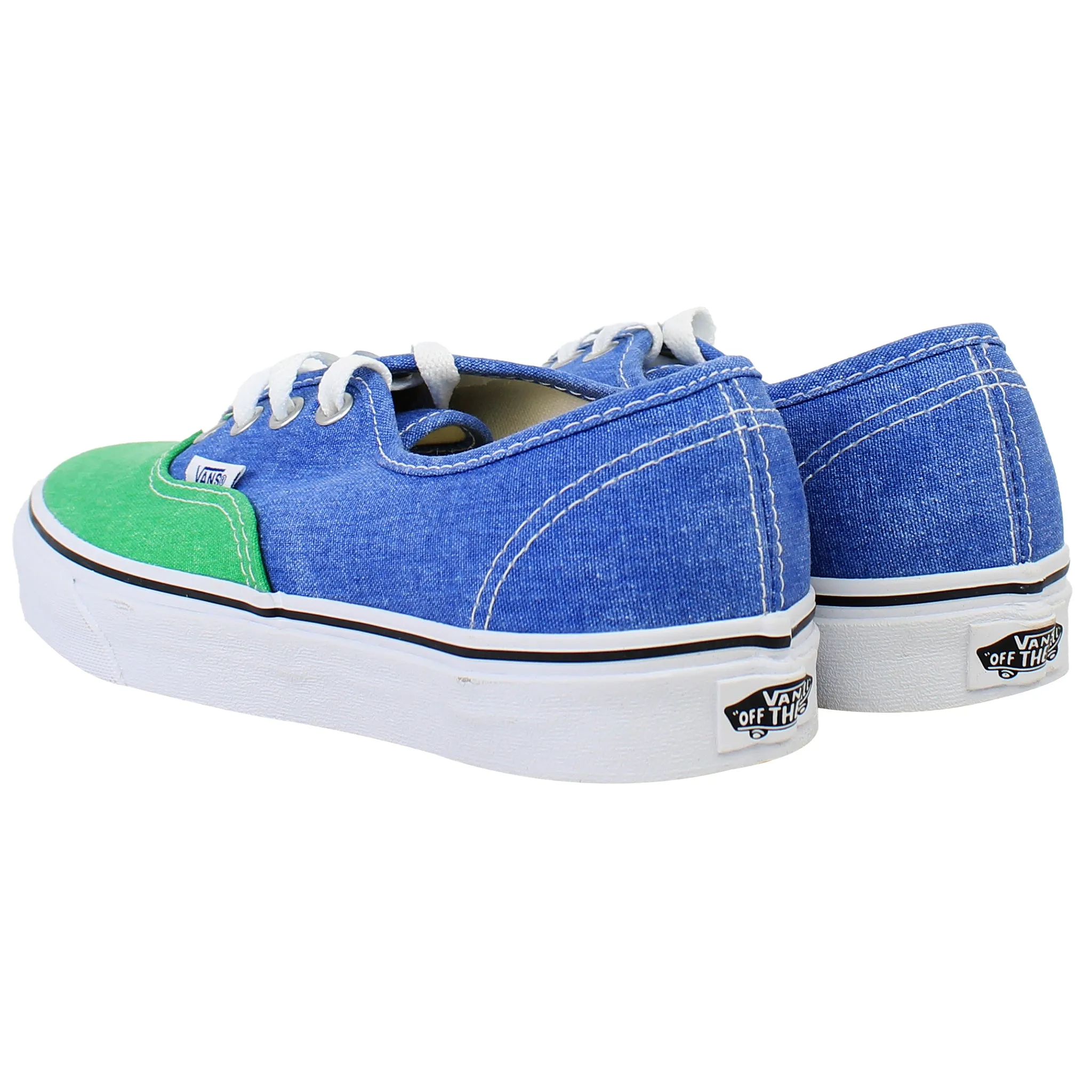 Vans OTW 2 Tone Mens Green/Blue Plimsolls